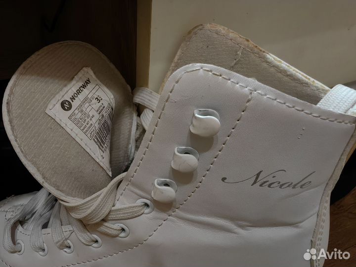 Коньки фигурные 33 размер Nordway