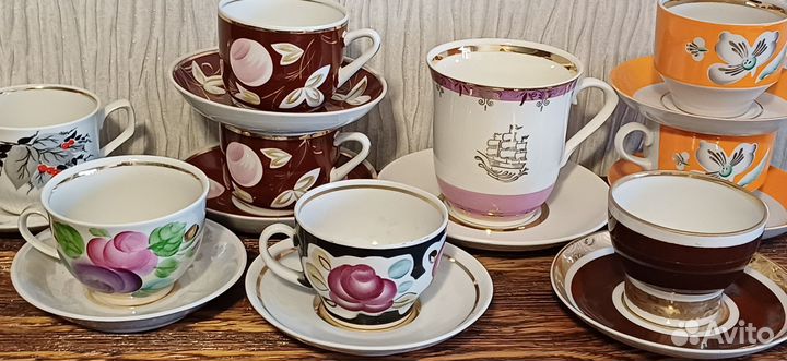 Чайные пары времен СССР