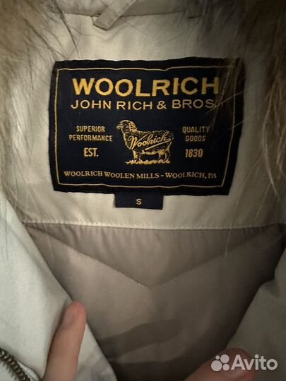 Пуховик woolrich женский, оригинал