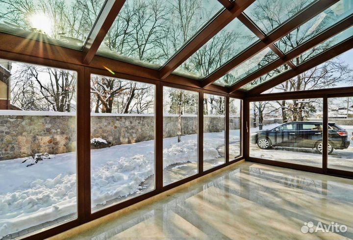 Остекление веранд / Остекление террас