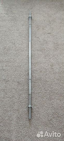 Гриф для штанги прямой 1.5м