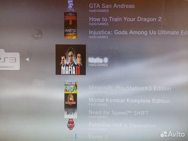 PS3 Slim 120+ Игр, Надёжное по HEN 4.89.3