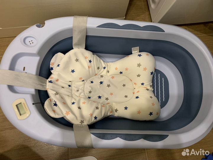 Детская ванночка для купания складная