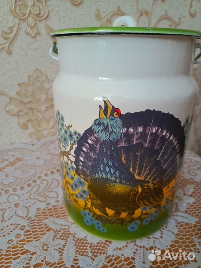 Бидон эмалированный СССР