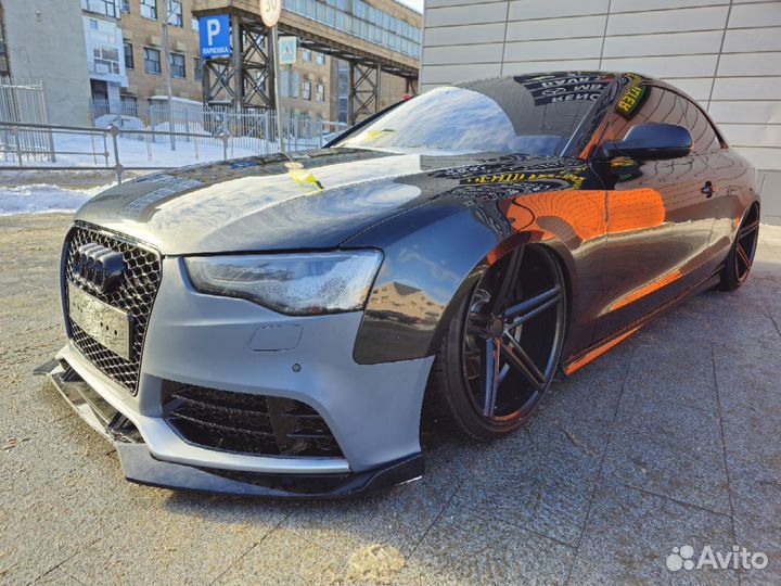 Бампер Audi Rs5 A5 8T рестайлинг