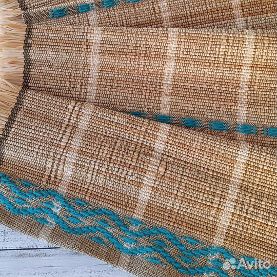 Коврик лыковый для бани 6&х125см