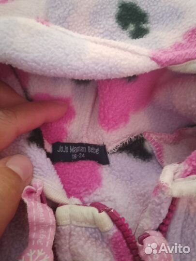 Пакет теплых вещей для девочки 86