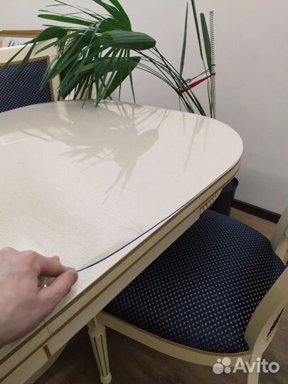 Гибкое стекло на стол 2мм. толщина