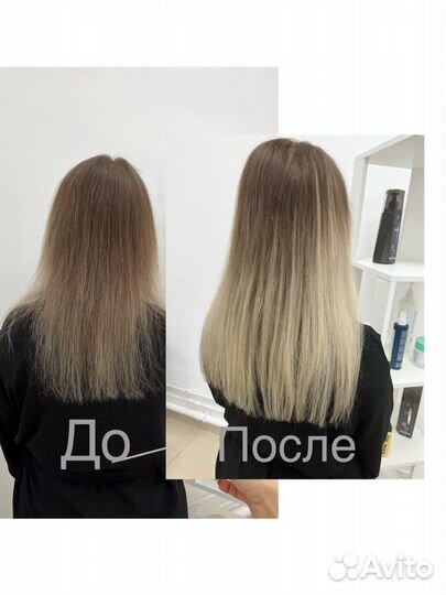 Наращивание волос/коррекция