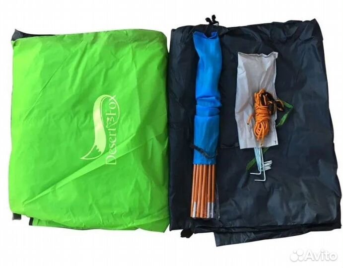 Палатка 2 местная, двухслойная, Norfin Desert-Fox