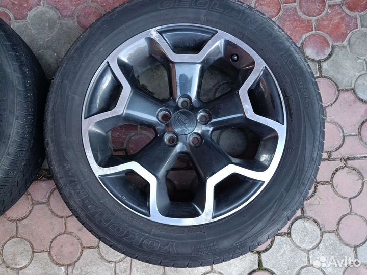 Диски r17 5х100 Subaru xv