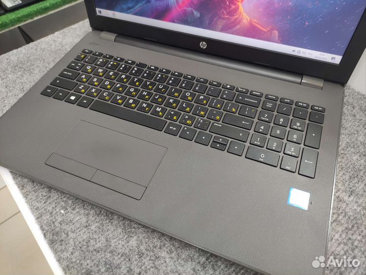 Свежий ноутбук HP 250 240GB SSD