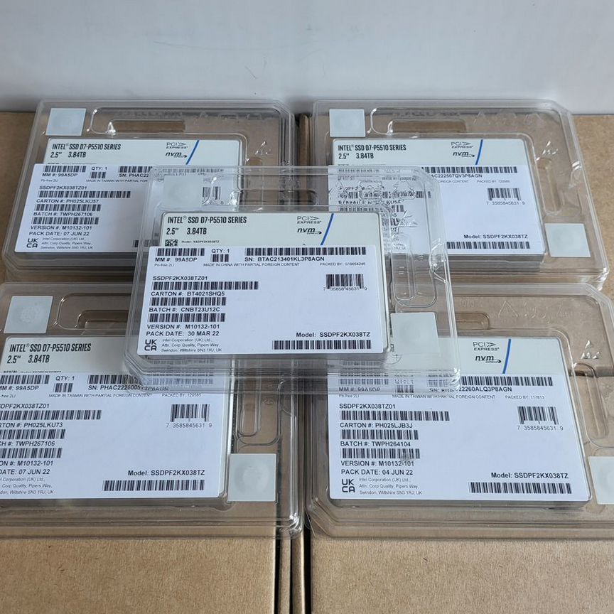 [D7-P5510] Intel 3.84 Тб D7-P5510