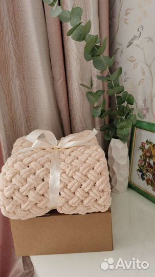 Плед плюшевый