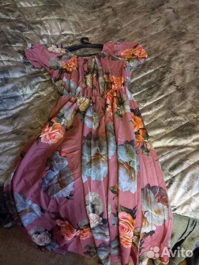 Платье в пол 48 50