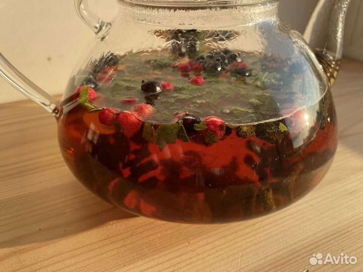 Иван чай смородина 500грамм, ягоды и листья