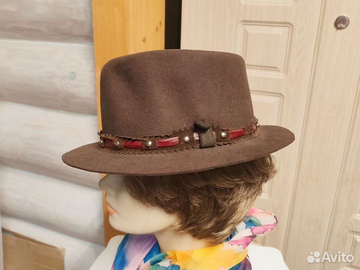Шляпа унисекс винтаж