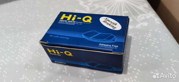 Тормозные колодки задние на Toyota corolla 120