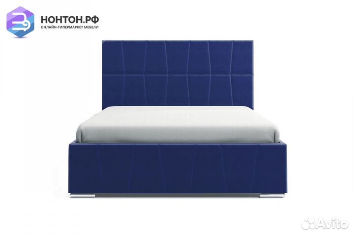 Кровать Пассаж синяя