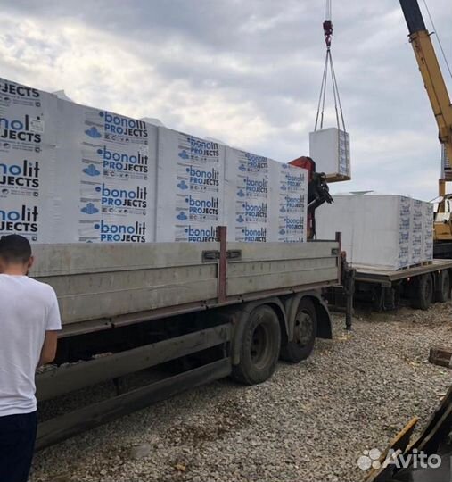 Строительные и перегородочные блоки Бонолит