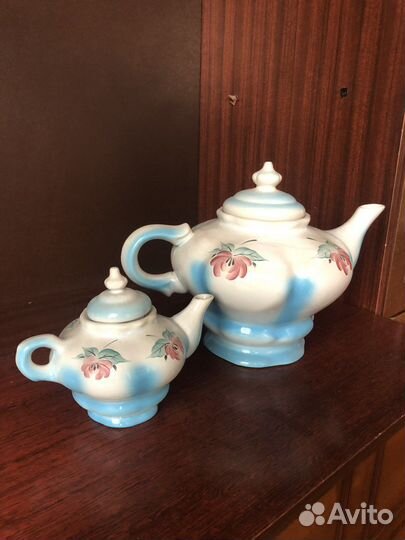 Чайник заварочный СССР (заварной и доливочный)