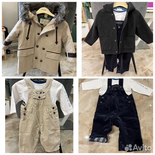 Брендовая одежда для мальчиков Burberry оригинал