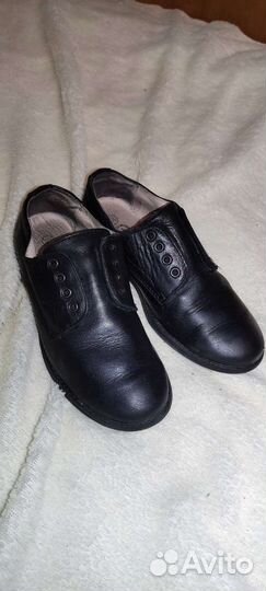 Туфли кожаные