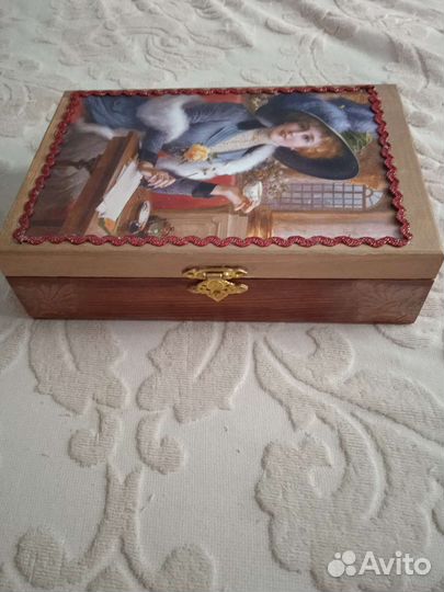 Шкатулка ручная работа дерево