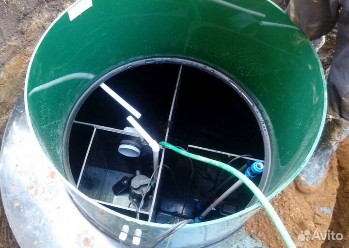 Монтаж септика, сбо. Прокладка канализации