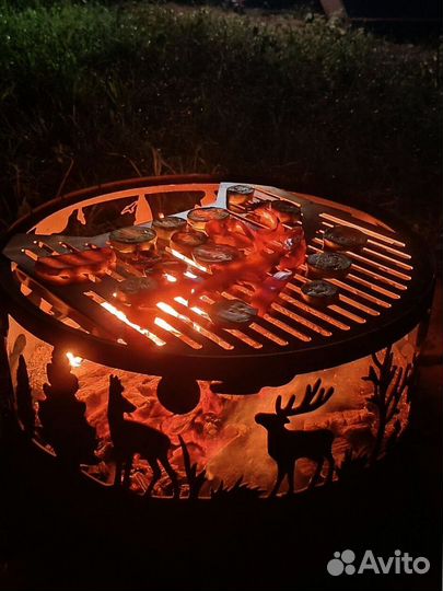 Костровая чаша круглая с доставкой