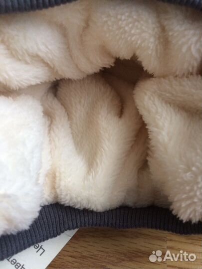 Детская новая зимняя шапка 62-68