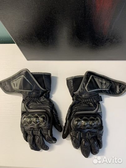 Мото перчатки кожаные Dainese