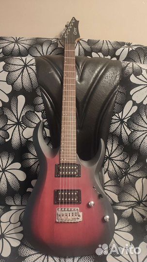 Электрогитара cort X100 + комбик Nux Mighty8BT