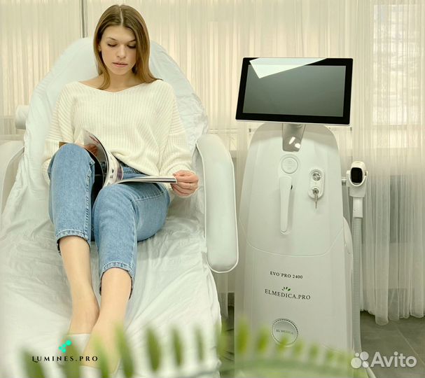 Аппарат для эпиляции Lumines’ Эво Про 2400 Вт