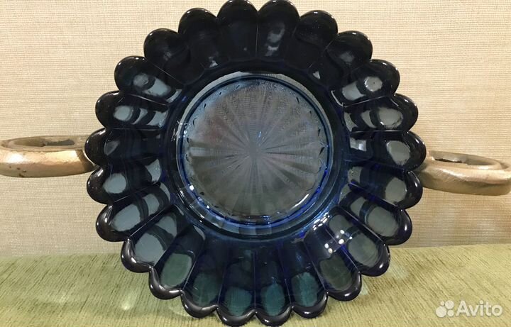 Хрусталь цветной: кобальтовое и марганцевое стекло