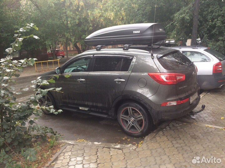 Автобокс багажник на крышу Kia Sportage