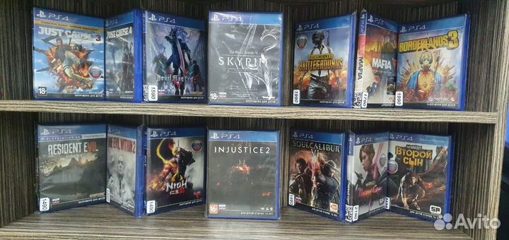 Игры для приставок ps4