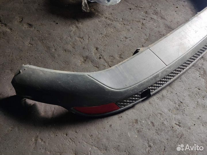 Юбка заднего бампера Форд Фокус 3