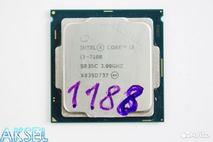 Intel(r) Core(TM) i3-7100 CPU @ 3.90GHZ.