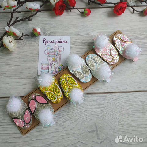 Заколочки-зайки