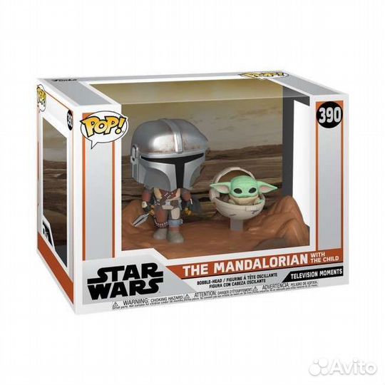 Funko POP The Mandalorian with the Child 390