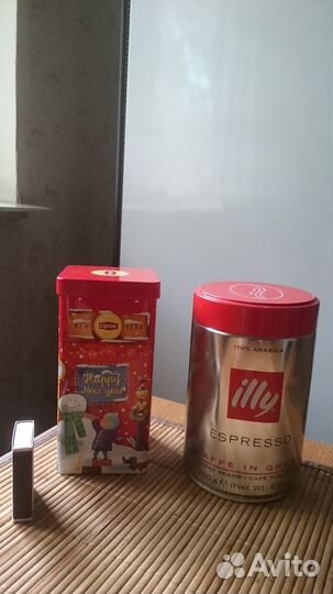 Банки жестяные, 2 шт