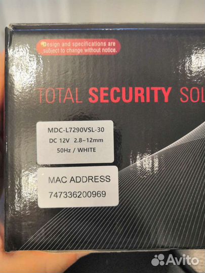 Камера видеонаблюдения купольная