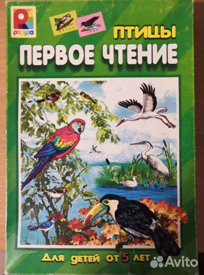 Настольная игра Радуга. Птицы. Первое чтение