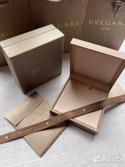 Упаковка Bvlgari кулон