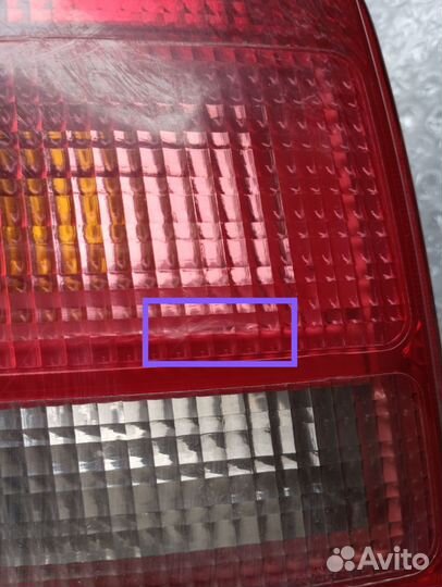 Фонарь задний левый