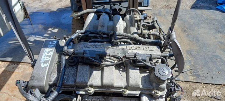Двигатель В сборе Mazda Capella GW8W fpde 2001