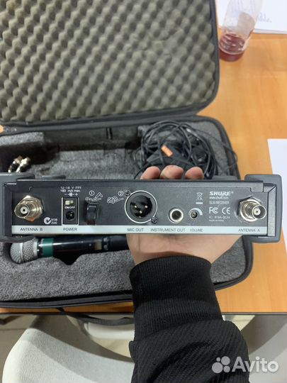 Радиомикрофон Shure SLX24 Sm58/Beta58a