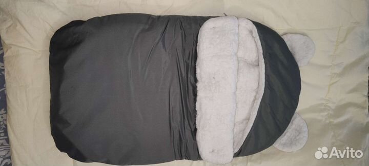 Зимний конверт в коляску