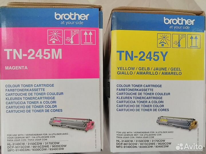 Картридж лазерный Brother TN-245 Y, M